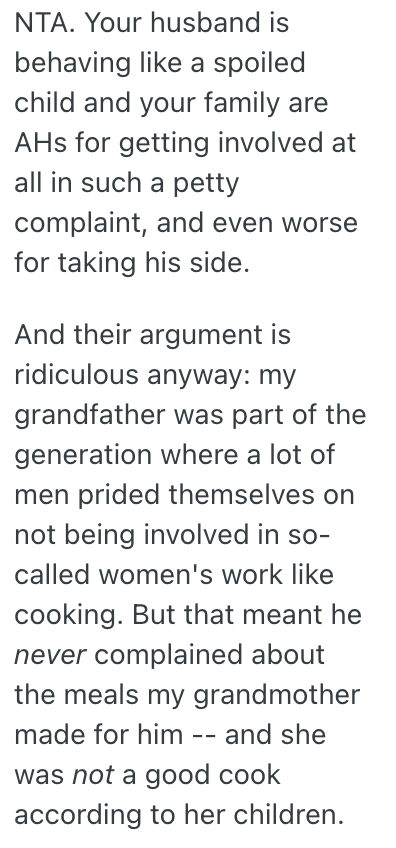 Screenshot 2025 04 01 at 8.12.38 AM Woman Has Four Very Picky Eaters To Cook For, But She Doesnt Think Her Husband Should Be One Of Them